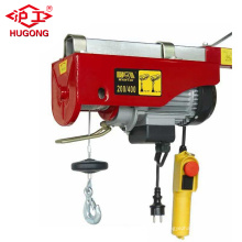 220V mini PA 1000kg wire rope price electric cable hoist